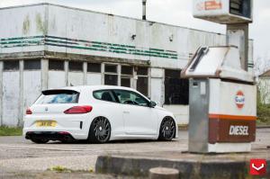 2015 Volkswagen Scirocco on Vossen Wheels VLE1)