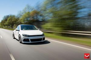 2015 Volkswagen Scirocco on Vossen Wheels VLE1)