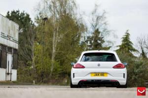 2015 Volkswagen Scirocco on Vossen Wheels VLE1)