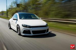 2015 Volkswagen Scirocco on Vossen Wheels VLE1)