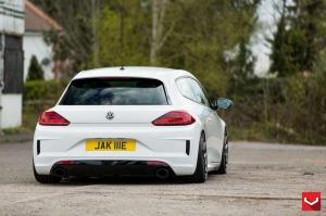 2015 Volkswagen Scirocco on Vossen Wheels VLE1)