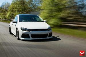2015 Volkswagen Scirocco on Vossen Wheels VLE1)