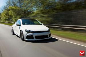 2015 Volkswagen Scirocco on Vossen Wheels VLE1)