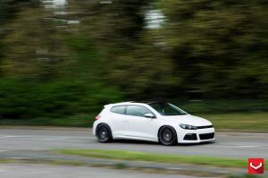 2015 Volkswagen Scirocco on Vossen Wheels VLE1)