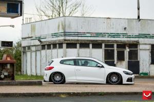 2015 Volkswagen Scirocco on Vossen Wheels VLE1)