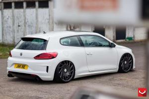 2015 Volkswagen Scirocco on Vossen Wheels VLE1)