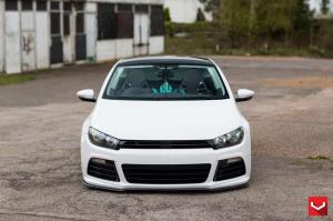 2015 Volkswagen Scirocco on Vossen Wheels VLE1)