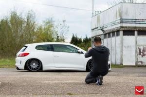 2015 Volkswagen Scirocco on Vossen Wheels VLE1)