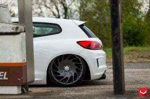 2015 Volkswagen Scirocco on Vossen Wheels VLE1)