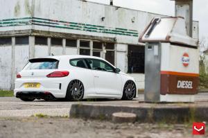 2015 Volkswagen Scirocco on Vossen Wheels VLE1)