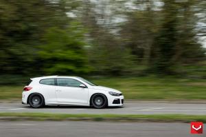 2015 Volkswagen Scirocco on Vossen Wheels VLE1)