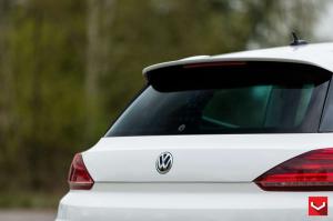 2015 Volkswagen Scirocco on Vossen Wheels VLE1)
