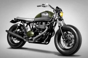 2007 Triumph Bonneville Hiawatha Custom by Ton-Up Garage