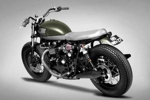 2007 Triumph Bonneville Hiawatha Custom by Ton-Up Garage