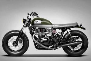 2007 Triumph Bonneville Hiawatha Custom by Ton-Up Garage