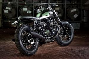2007 Triumph Bonneville Hiawatha Custom by Ton-Up Garage
