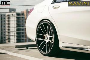 2014 Mercedes-Benz S63 AMG with Savini Wheels