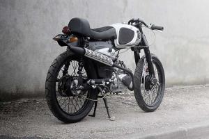 1963 Honda C110 Jolie Laide Custom by Dauphine-Lamark