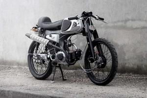 1963 Honda C110 Jolie Laide Custom by Dauphine-Lamark