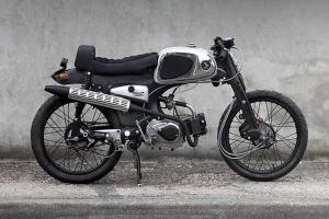 1963 Honda C110 Jolie Laide Custom by Dauphine-Lamark