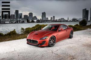 2015 Maserati GranTurismo MC Sportline on Vossen Wheels