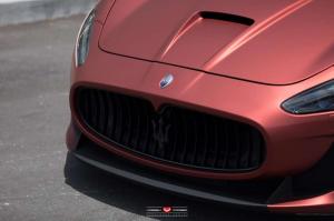 2015 Maserati GranTurismo MC Sportline on Vossen Wheels