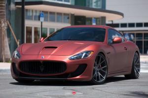 2015 Maserati GranTurismo MC Sportline on Vossen Wheels