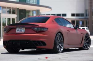 2015 Maserati GranTurismo MC Sportline on Vossen Wheels