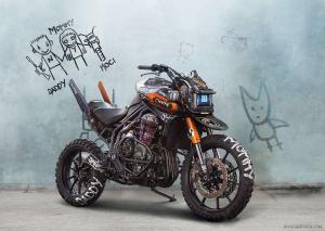 2015 Jakus Triumph Explorer Chappie Concept
