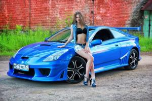 Заставим Toyota Celica смотреться ещё эффектнее!