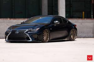 2015 Lexus RC350 F-Sport on Vossen Wheels VFS2)