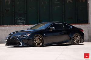 2015 Lexus RC350 F-Sport on Vossen Wheels VFS2)
