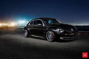 2015 Volkswagen Beetle on Vossen Wheels VLE1)
