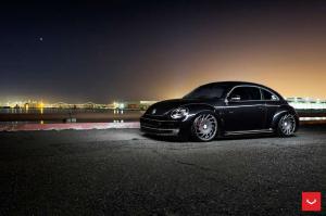 2015 Volkswagen Beetle on Vossen Wheels VLE1)