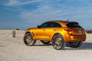 2015 Infiniti FX by Forgiato Wheels