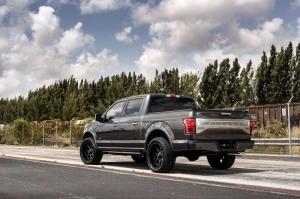 Пикап Ford F150 Platinum 2015 на 22-дюймовых «катках»