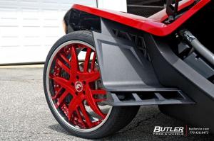 2015 Polaris Slingshot on Forgiato Wheels