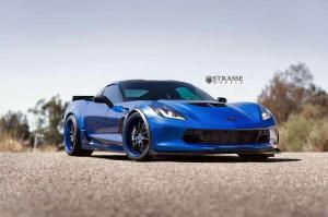 2015 Chevrolet Corvette Z06 on Strasse Wheels