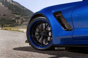 2015 Chevrolet Corvette Z06 on Strasse Wheels