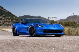 2015 Chevrolet Corvette Z06 on Strasse Wheels