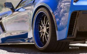 2015 Chevrolet Corvette Z06 on Strasse Wheels