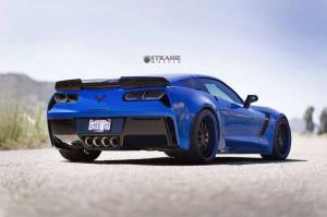 2015 Chevrolet Corvette Z06 on Strasse Wheels