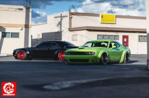 2015 Dodge Challenger Scat Pack Project Hulk by Liberty Walk