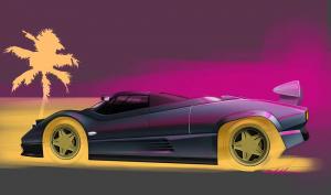 Pagani Zonda из 80-х