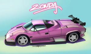 Pagani Zonda из 80-х