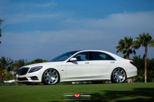 2015 Mercedes-Benz S550 by RENNtech on Vossen Wheels
