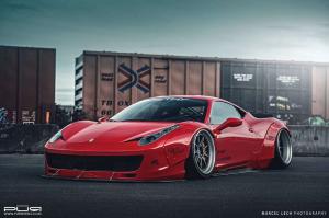 2015 Ferrari 458 Italia by Liberty Walk and PUR Wheels