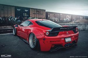 2015 Ferrari 458 Italia by Liberty Walk and PUR Wheels
