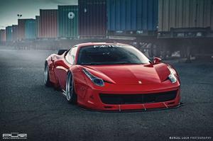 2015 Ferrari 458 Italia by Liberty Walk and PUR Wheels