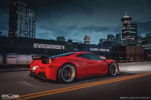2015 Ferrari 458 Italia by Liberty Walk and PUR Wheels